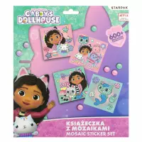 Ilustracja produktu Starpak Zestaw Kreatywny Książeczka z Mozaikami Koci Domek Gabi 549164