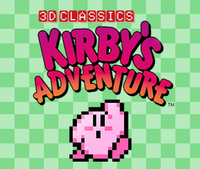 Ilustracja 3D Classic Kirby’s Adventure (3DS DIGITAL) (Nintendo Store)