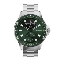 Ilustracja produktu Withings ScanWatch Horizon - zegarek z funkcją EKG oraz monitorowaniem pulsu, SPO2, aktywności fizycznej i snu (zielony)