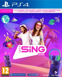 Ilustracja Let's Sing 2025 (PS4)
