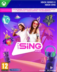 Ilustracja Let's Sing 2025 + 2 Mikrofony (XO/XSX)