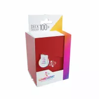 Ilustracja produktu Gamegenic: Deck Holder 100+ - Pudełko na Karty - Red