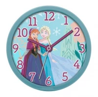 Ilustracja Zegar Ścienny Disney - Kraina Lodu