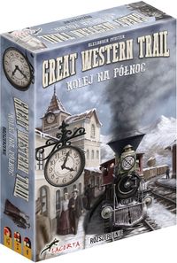 Ilustracja Lacerta Great Western Trail: Kolej na Północ