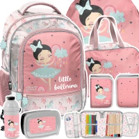 Ilustracja produktu Paso Zestaw Szkolny 6el. Ballerina Plecak PP22BC-260 + Piórnik PP22BC-001 + Worek PP22BC-712