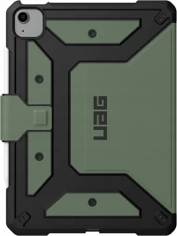 Ilustracja produktu UAG Metropolis SE - obudowa ochronna do iPad Pro 11" 1/2/3G, iPad Air 10.9" 4/5G z uchwytem do Apple Pencil (zielona)