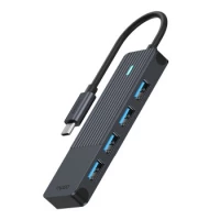 Ilustracja produktu Rapoo Hub UCH-4001 USB-C na USB-A