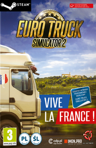 Ilustracja DIGITAL Euro Truck Simulator 2: Vive La France! PL (PC) (klucz STEAM)