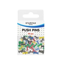 Ilustracja produktu Starpak Kołki Tablicowe Kolorowe 50 sztuk 540312