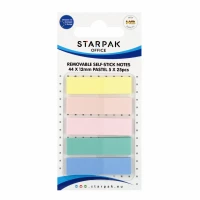 Ilustracja produktu Starpak Zakładka Indeksująca  44x12mm/25k  5 Kolorów Pastel 540365