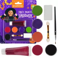 Ilustracja produktu Starpak Farby Do Malowania Twarzy Halloween 540366