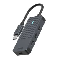 Ilustracja produktu Rapoo Hub UCH-4002 USB-C na USB-C