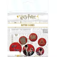 Ilustracja produktu Harry Potter Zestaw Przypinek - Ikony