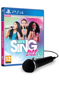 Ilustracja Let's Sing 2022 + Mikrofon PL (PS4)