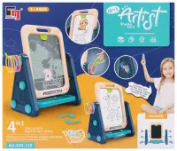 Ilustracja produktu Mega Creative Tablica Magnetyczna Stojąca 4w1 544650