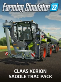 Ilustracja Farming Simulator 22 - CLAAS XERION SADDLE TRAC Pack PL (DLC) (PC) (klucz GIANTS)