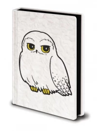 Ilustracja Notatnik A5 Premium Harry Potter - Hedwiga (puszysty)