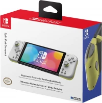 Ilustracja produktu HORI SWITCH/OLED Split Pad Compact Szaro Żółte