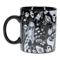 Ilustracja Kubek XL Miasteczko Halloween - Święcący w ciemności