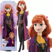 Ilustracja Mattel Lalka Anna Filmowa Kraina Lodu HLW50