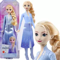 Ilustracja Mattel Lalka Elsa Filmowa Kraina Lodu HLW48