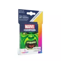 Ilustracja produktu Gamegenic: Marvel Champions Art Sleeves (66x91 mm) - Koszulki na Karty - Hulk 50+1 szt.