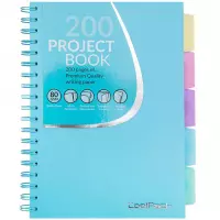Ilustracja produktu Coolpack Kołozeszyt Pastel Niebieski A4 100 Kartek Kratka 02893CP
