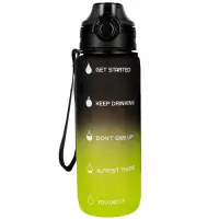 Ilustracja produktu Starpak Bidon Ombre 750 ml Green-Black 559257