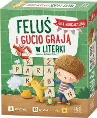 Ilustracja produktu Nasza Księgarnia Feluś I Gucio Grają w Literki