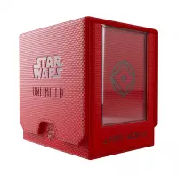 Ilustracja produktu Gamegenic: Star Wars Unlimited Card Game - Twin Suns Deck Pod - Pudełko na Karty - Red