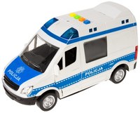 Ilustracja produktu Mega Creative Moje Miasto Auto Policyjne Policja Radiowóz Biało- Niebieski 382256