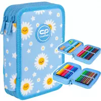 Ilustracja produktu CoolPack Jumper 2 Piórnik Dwukomorowy Z Wyposażeniem Daisy Sun F066834