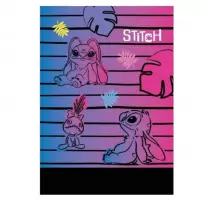 Ilustracja produktu Coolpack Zeszyt A5 32 kartki kratka Stitch Black wzór 3 91576PTR