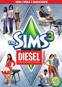Ilustracja The Sims  3 Diesel Akcesoria (PC) DIGITAL (Klucz aktywacyjny Origin)