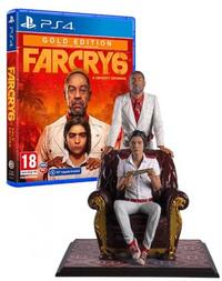 Ilustracja produktu Far Cry 6 Gold Edition PL (PS4) +  Figurka Anton & Diego