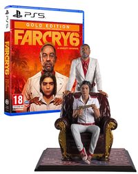 Ilustracja produktu Far Cry 6 Gold Edition PL (PS5) + Figurka Anton & Diego