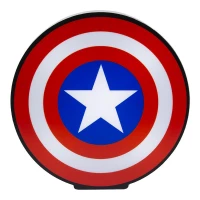Ilustracja Lampka Marvel Kapitan Ameryka - Tarcza średnica: 16 cm