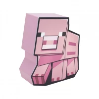 Ilustracja produktu Lampka Minecraft Świnka - Box wys: 16 cm