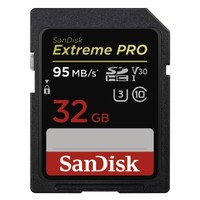 Ilustracja produktu SanDisk Secure Digital (SDHC) 32 GB Extreme Pro 95MB/s V30 C10 UHS-I U3