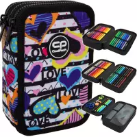 Ilustracja produktu CoolPack Jumper 3 Piórnik Trzykomorowy Z Wyposażeniem Diary F067936