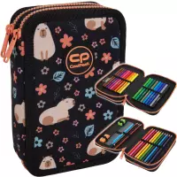 Ilustracja produktu CoolPack Jumper 2 Piórnik Dwukomorowy Z Wyposażeniem Capybara Kapibara F066937