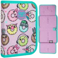 Ilustracja produktu Coolpack Clipper Piórnik Dwuklapkowy Bez Wyposażenia Happy Donuts F076665