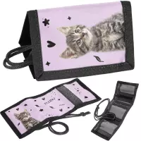 Ilustracja produktu Paso Portfel Kot Lila PP25CE-002