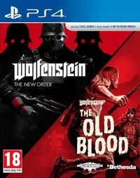 Ilustracja Wolfenstein: The New Order + Wolfenstein: The Old Blood (PS4)