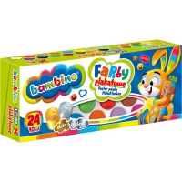 Ilustracja produktu Bambino Farby Plakatowe 24 Kolory 002885