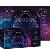 Ilustracja produktu Interdruk Puzzle 250 el. Zodiac Signs 3 Gemini - Bliźnięta 341891