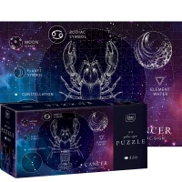 Ilustracja produktu Interdruk Puzzle 250 el. Zodiac Signs 4 Cancer - Rak 341907