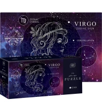 Ilustracja  Interdruk Puzzle 250 el. Zodiac Signs 6 Virgo Panna 341921