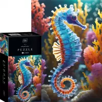 Ilustracja produktu Interdruk Puzzle 250 el. Colourful Nature 7 Sea Horse 371881