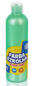 Ilustracja Astra Farba Szkolna 250 ml - Perłowa Zielona 301217037